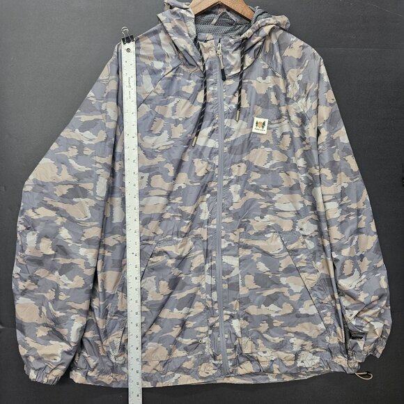 Bass Creek Outfitters Rain Shield Men's XXL Camouflage Lightweight Jacket W Hood - Picture 5 of 11